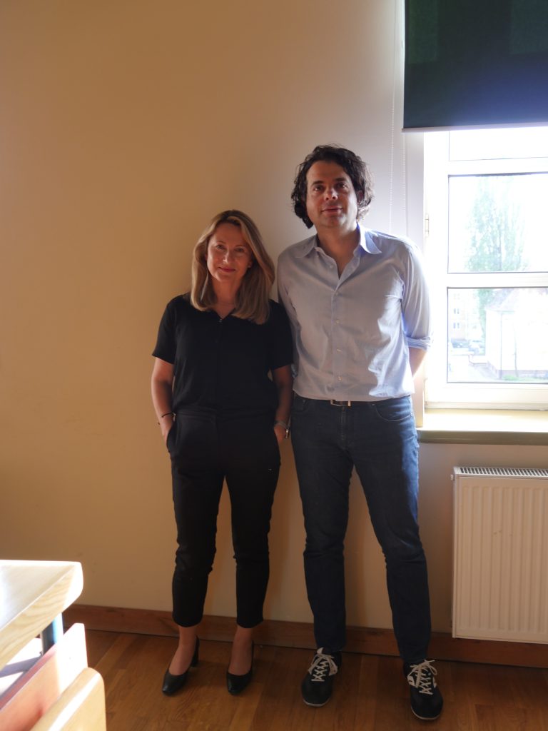 prof. Renata Duda i prof. Marco Morini